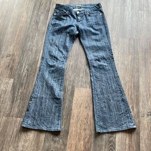 Women’s Fidelity Denim Low Rise Flare Jeans Sz 27